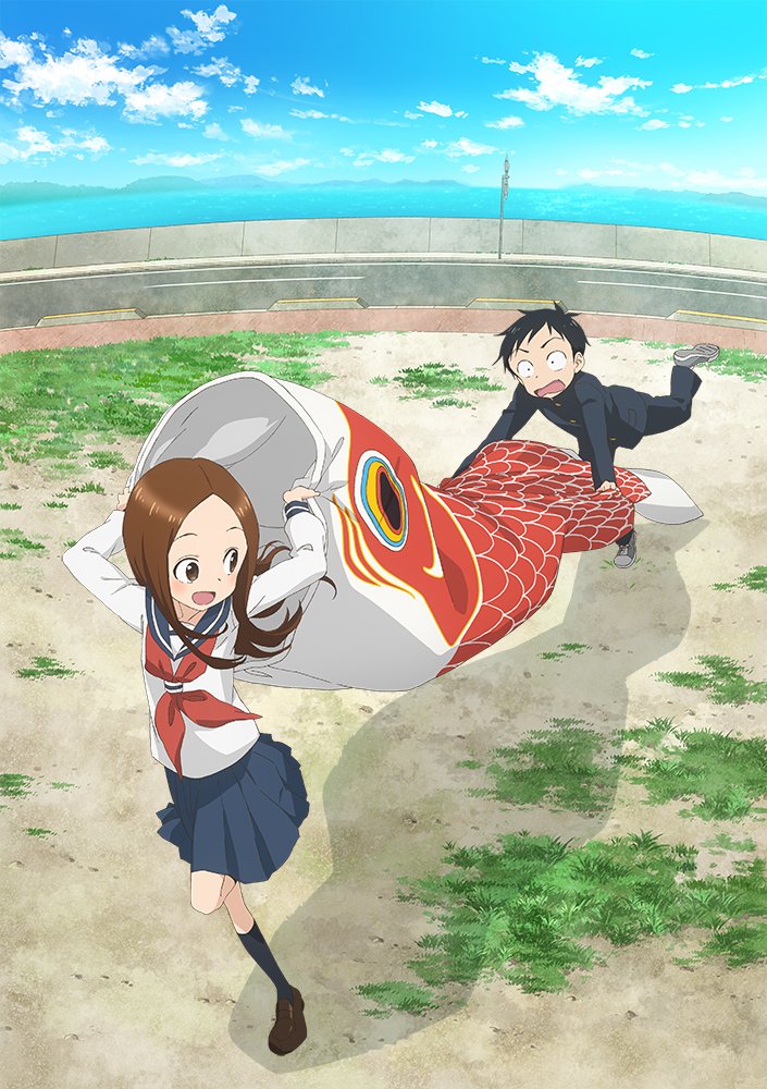 Karakai Jozu no Takagi-san Anime's Second Season Visual Revealed