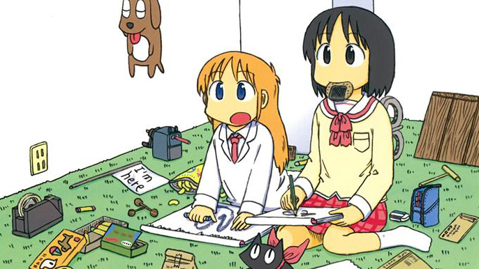 Day 801 - Just living “ • • Stay Sugoi! • • #nichijou #art #anime