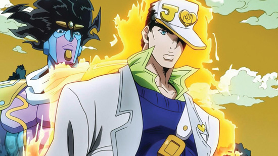 Jotaro Kujo and Star Platinum / Diamond is Unbreakable