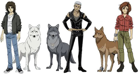 Wolf's Rain, anime , animation , wolf , wolves , wolfs , rain - Free PNG -  PicMix