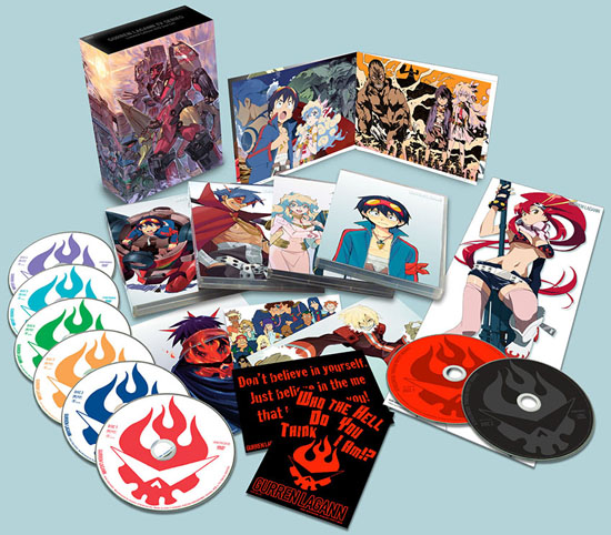 Gurren Lagann Anime DVD Box Set anime review