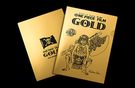 One Piece Film GOLD Clear File Folder , Official and Limited to Japan