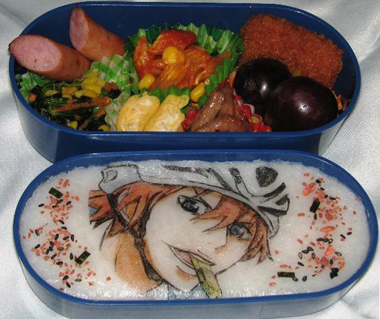 Mom Makes Highly Detailed Anime Character Bento Boxes for Her Kids