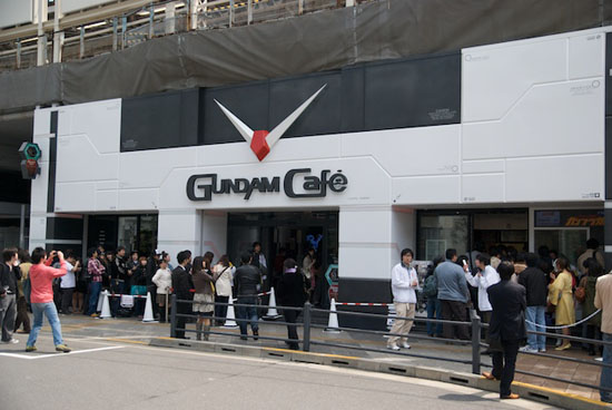 Gundam Cafe Anime Restaurant Review