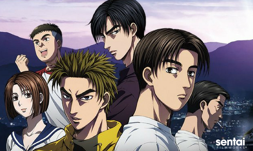 Sentai Filmworks Licenses Initial D Anime Movie Trilogy