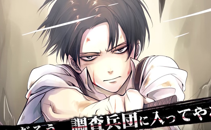 Levi Voice Actor Hypes Full Color Attack On Titan No Regrets Manga