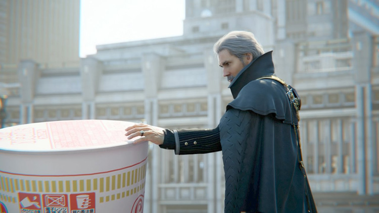 Final Fantasy XV and Cup Noodle Team up for Bizarre Commercial