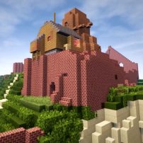 Fan Spends 4 Years Recreating Ghibli’s Castle in the Sky in Minecraft