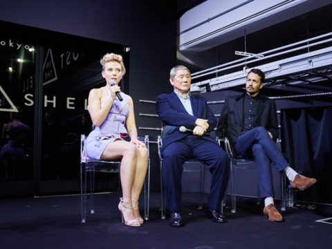 Johansson, Kitano Appear at Tokyo Ghost in the Shell Event