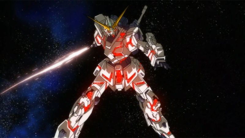 Gundam Unicorn Anime to Air on Toonami