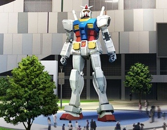“Gundam Front Tokyo” Theme Park Opening in April
