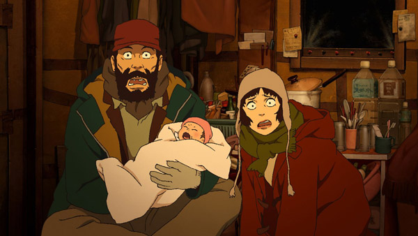 New Tokyo Godfathers English Dub Previewed Ahead of Screenings