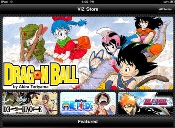 Viz Media Releases Free Manga App for the iPad