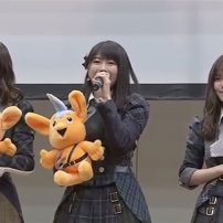 AKB48 Members Help Fight Online Crime at Akihabara Event