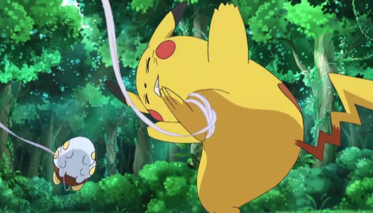 Pikachu Busted Hopping Over the White House Fence Again