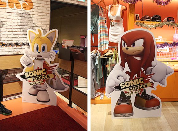 Sonic Forces promotion at Hooters