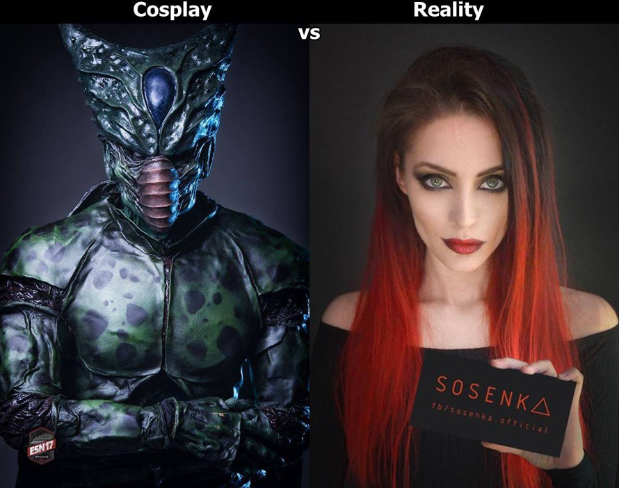 Cute Female Cosplayer Aces Ugly Male DBZ Villains