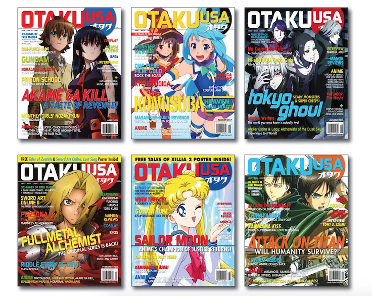 Celebrate! Subscribe to Otaku USA for 14 Bucks!