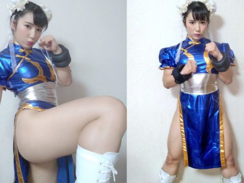 Bodybuilding Cosplayer Shows Off Authentic Chun Li Thighs