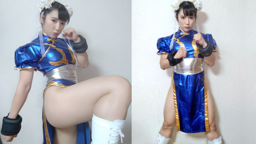 Bodybuilding Cosplayer Shows Off Authentic Chun Li Thighs.