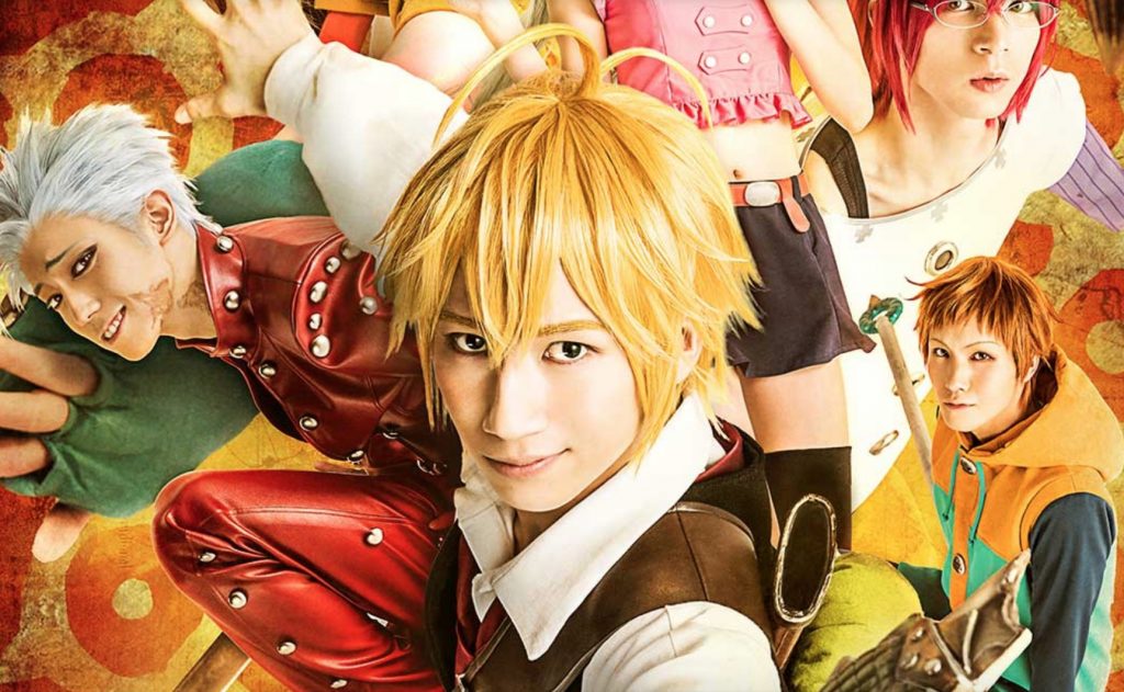 Seven Deadly Sins Stage Play Cast Hop in Costume for Visual