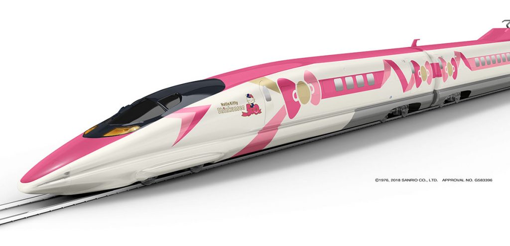 Hello Kitty Shinkansen Starts Speeding Through Japan Next Month