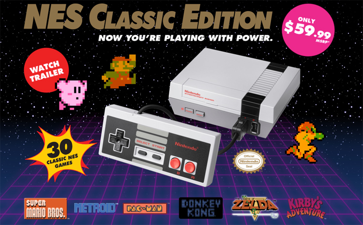 NES Classic Edition Gets Rerelease June 29