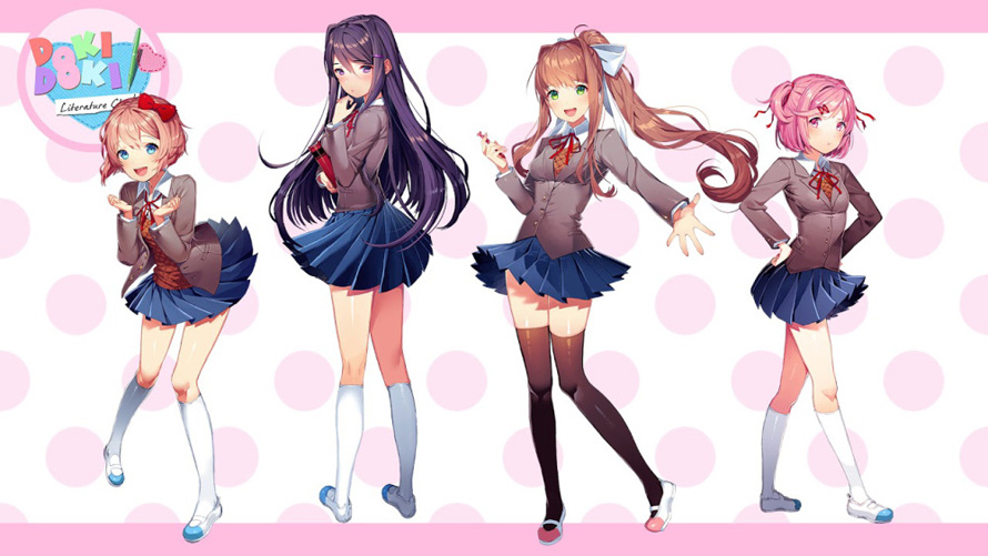 Doki Doki Literature Club!Team Salvato Fan art Novela visual, Doki