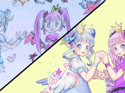 Japanese Mom Turns Daughter’s Drawings Into Pro-level Anime Art