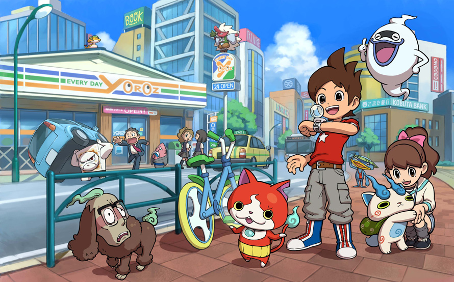 Yo-kai Watch 1 SmaPho Game Debuting for iOS and Android