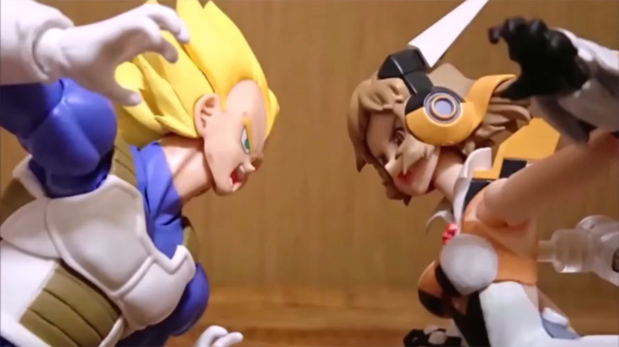 Vegeta Stars in Episode-length Stop-Motion Battle