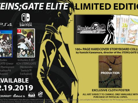 Steins;Gate Elite Game Gets English-Language PlayStation 4, Switch Releases