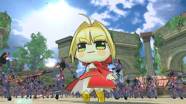 Fate/Extella Link Brings Chibi Costumes to Switch Version