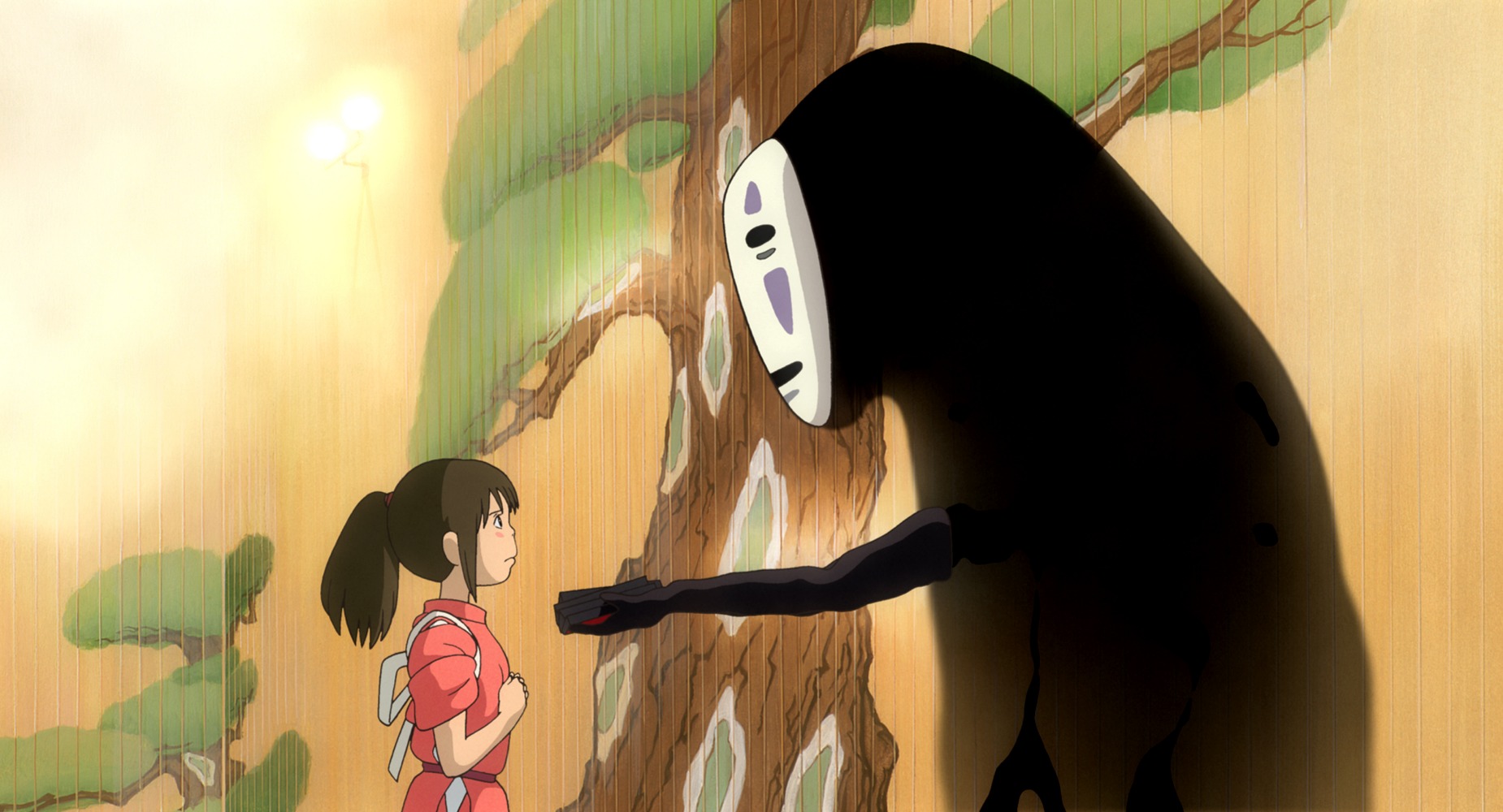 no face spirited away art