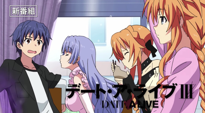 Date A Live III Anime Prepares for Premiere with Music Video