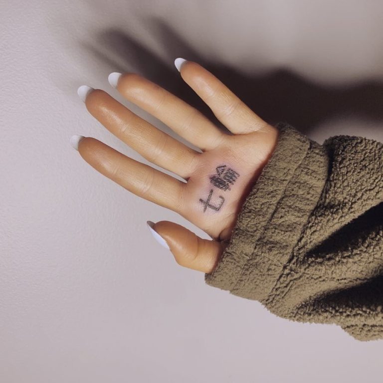 Ariana Grande Attempts Kanji Tattoo, Gets Completely Different Meaning ...