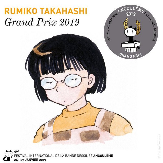 Rumiko Takahashi Wins Prestigious Angoulême Grand Prix Comics Award