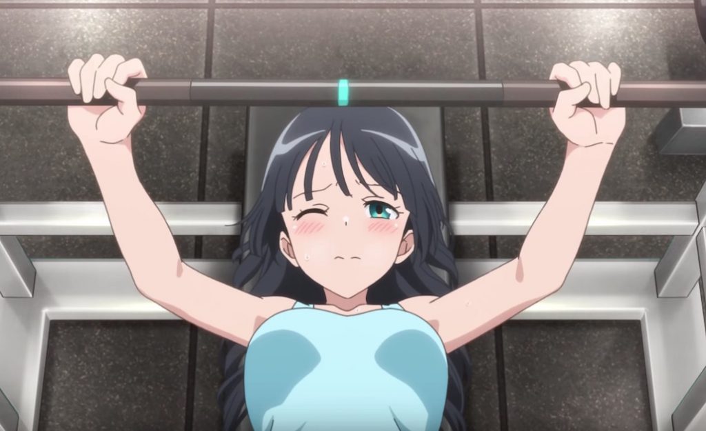How much heavy dumbbells can you lift? Anime Promo is Here to Pump You Up
