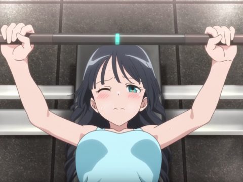How much heavy dumbbells can you lift? Anime Promo is Here to Pump You Up