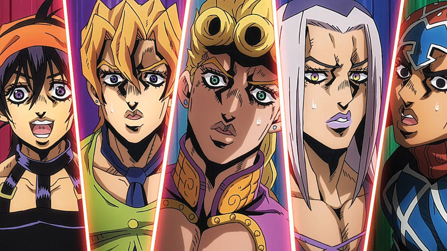 The Jojo’s Bizarre Adventure love train continues with Golden Wind