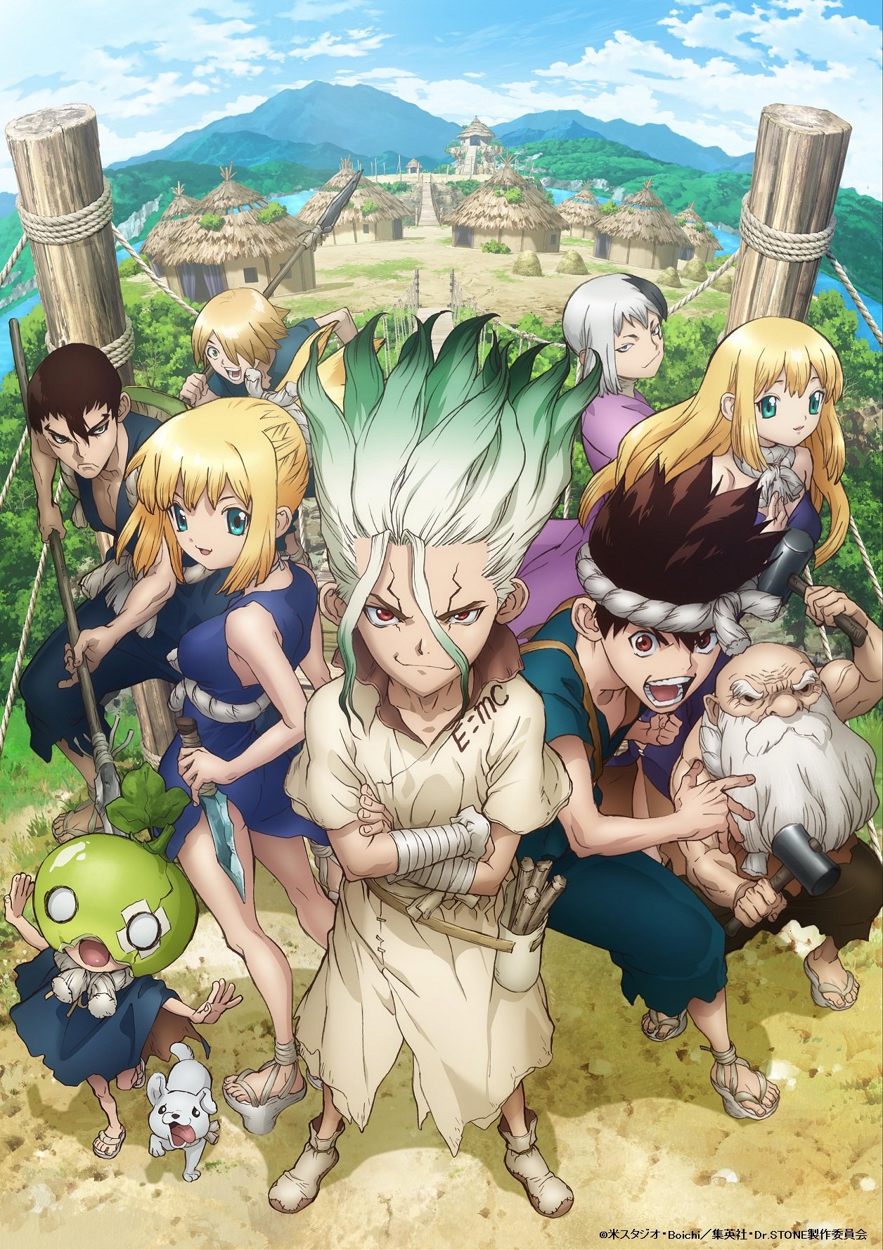 Dr Stone Anime Unveils New Visual And Cast Members