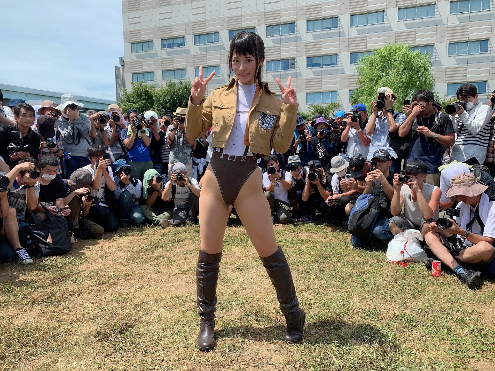 Attack on Titan Fans Deem Cosplayer s Unique Take on Sasha to be