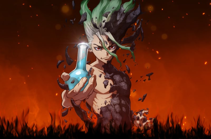 New Dr. Stone Opening, Ending Themes Teased