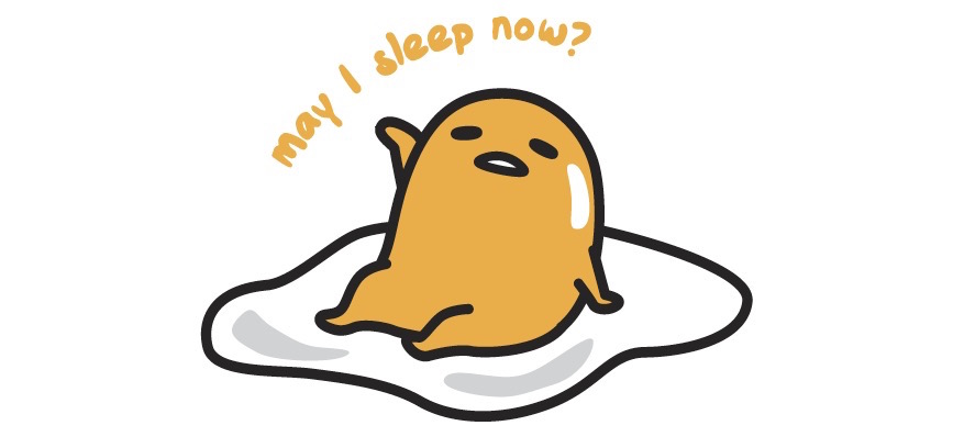 gudetama vomit