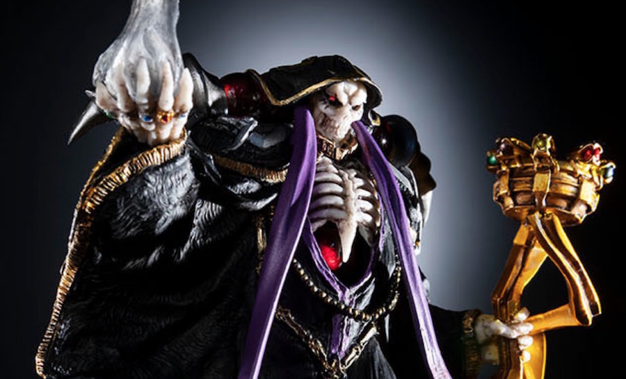 Overlord Novel Volume 14 Packs in Detailed Ainz Figure