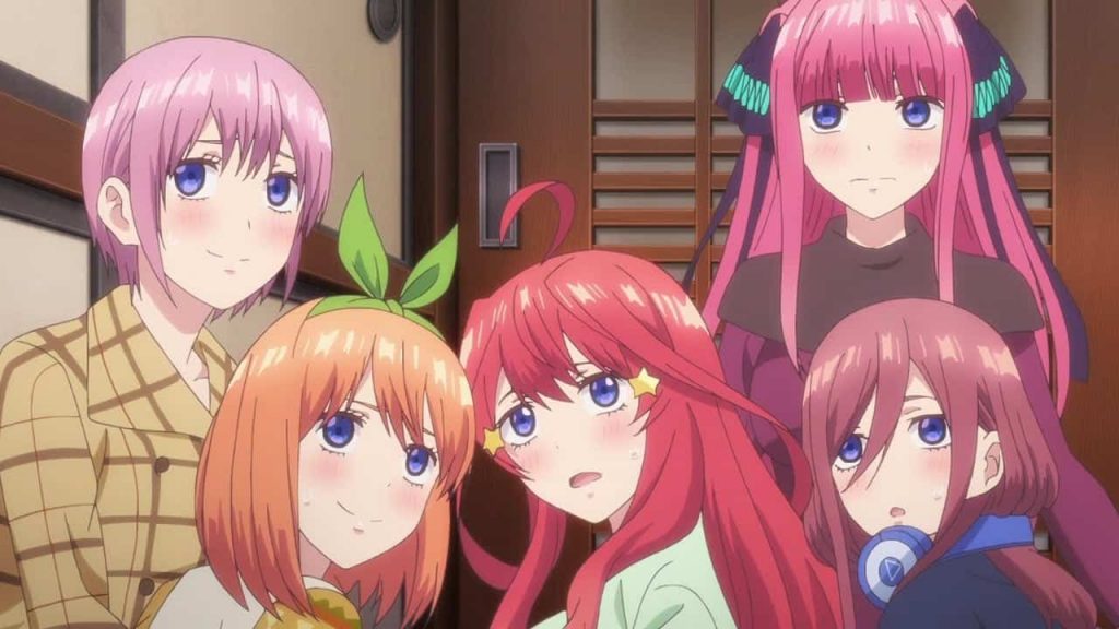 The Quintessential Quintuplets Do Some Attack on Titan Cosplay.