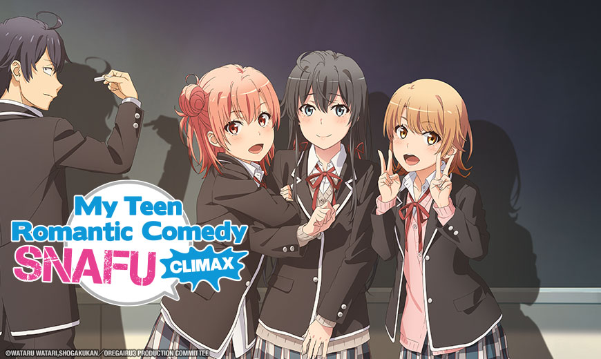 Sentai Filmworks Licenses My Teen Romantic Comedy SNAFU Season 3