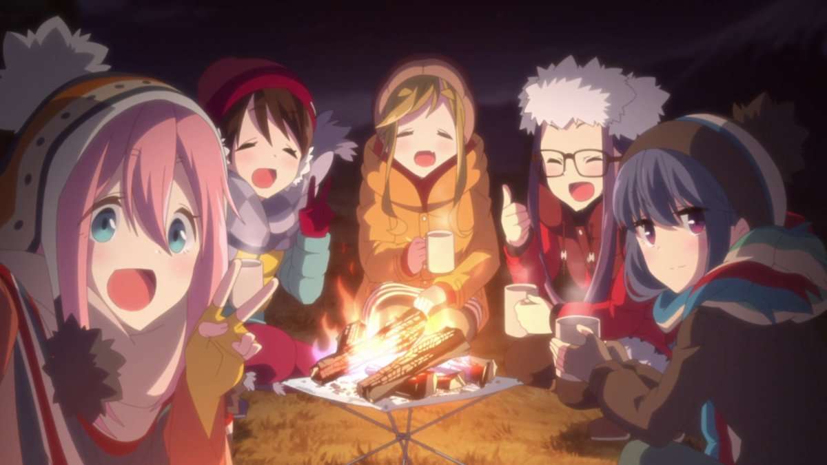 laid-back camp