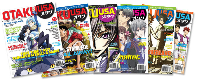 Stuck at Home? Go Digital with Otaku USA Magazine!