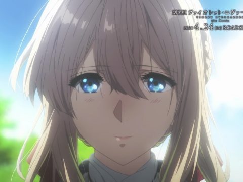 Violet Evergarden: The Movie Receives Award from Kyoto Government